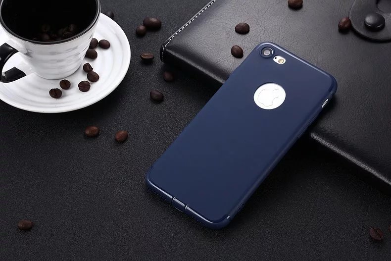 iphone7手机壳硅胶苹果6plus磨砂软壳超薄6s简约防摔6p手机套5s壳