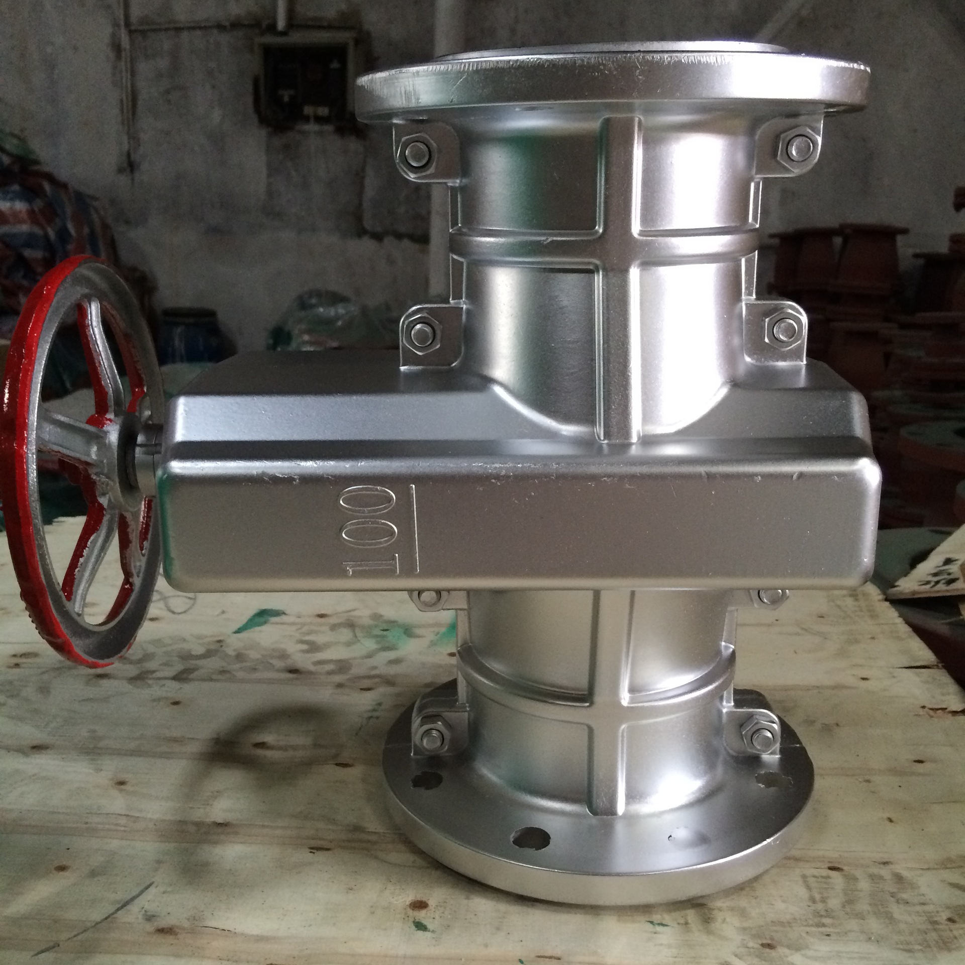 管夹阀铝合金管夹阀胶管阀dn25300规格齐全