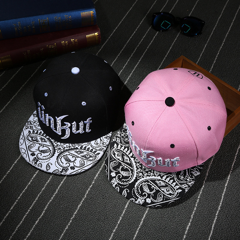 2023 Hot Lovers' Hat Korean Fashion Letter Flat Brim Hat Hip-Hop Hip-Hop Hat Factory Direct Sales