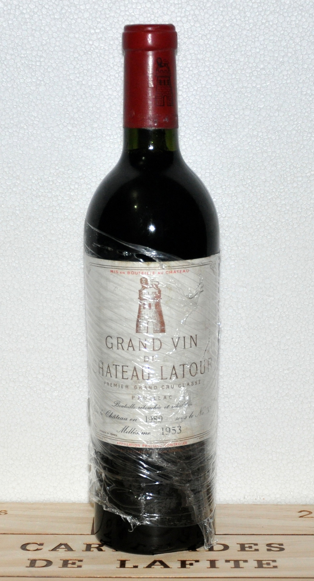 1953年拉图酒庄大拉图红葡萄酒chateaulatour