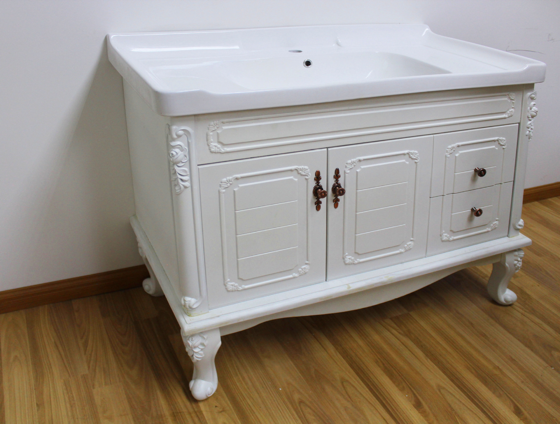 厂家直销批发pvc 橡木 卫浴柜 浴室柜