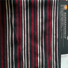 340克民族风条型梭织色织提花布适用于服装装饰沙发布鞋子布