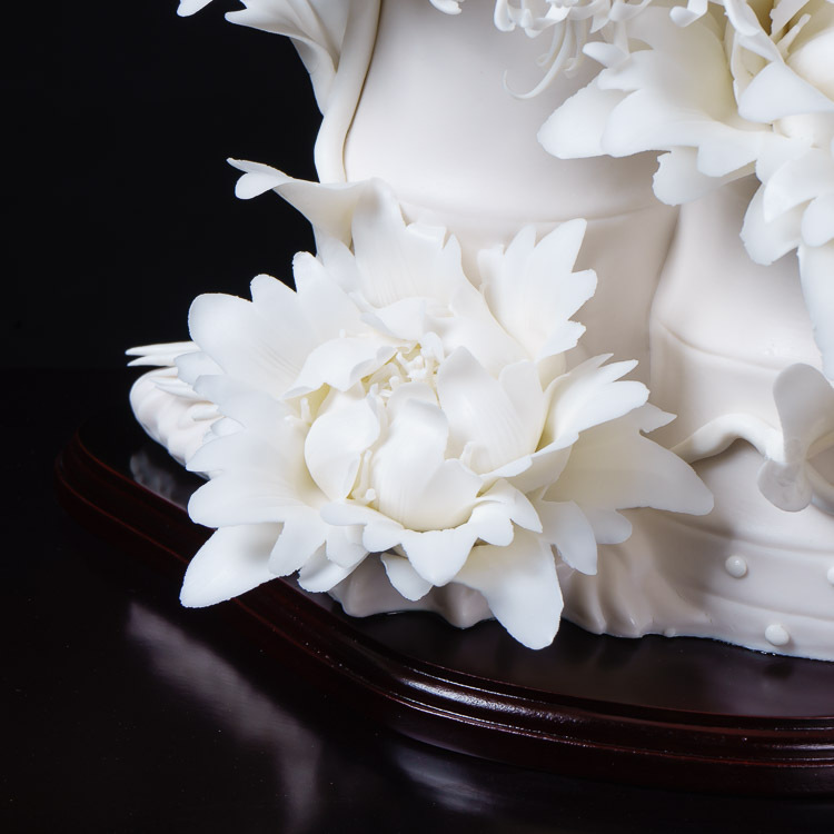 德化白瓷创意家居会销礼品陶瓷工艺品工艺品夫己瓷雕步步高升白.