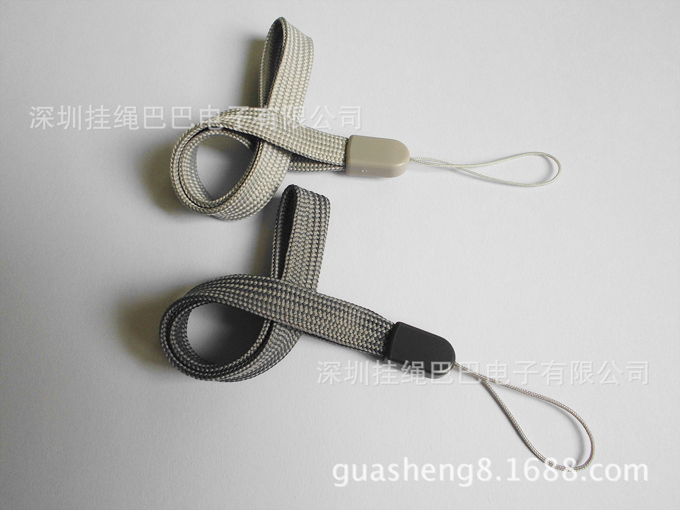 挂绳手机挂绳自拍杆u盘手绳小风扇水杯吊绳玫红短挂绳专业做挂