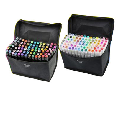 包邮touch five 五代双头酒精油性马克笔 5代60色套装 168色全色