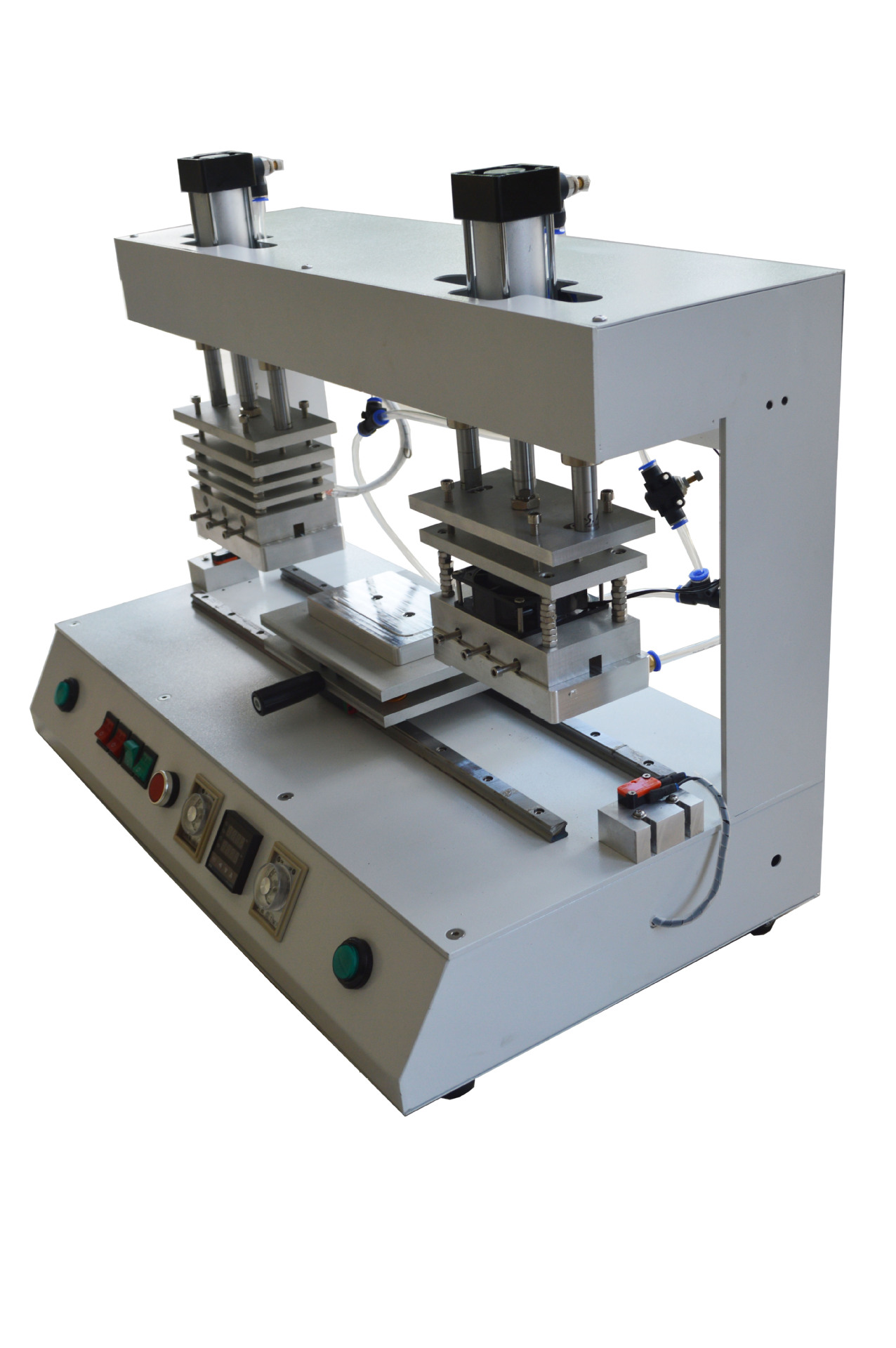 热压冷压机双工位手机压支架盖板冷压贴合机手机保压机