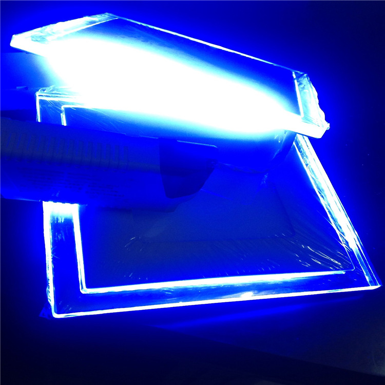 超薄双色面板灯压铸led面板灯亚克力分段变光筒灯室内照明圆形