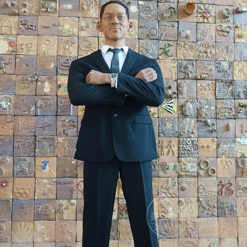 名人明星蜡像硅胶像仿真人定制加工销售定做 蜡像定做 逼真蜡像