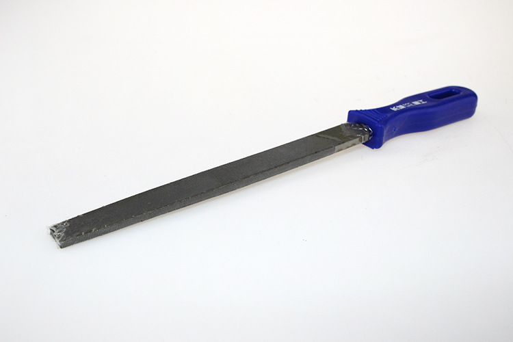 长城精工 塑柄尖扁锉 粗中细齿尖扁锉/锉刀金刚尖扁型锉刀