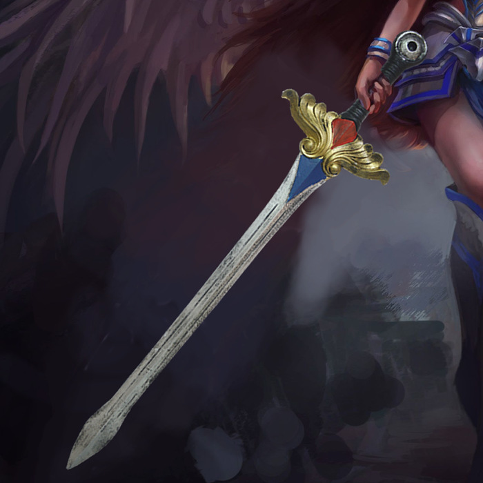 审判天使玩具刀剑 男孩安全pu橡胶仿真刀剑 动漫影视道具剑兵器