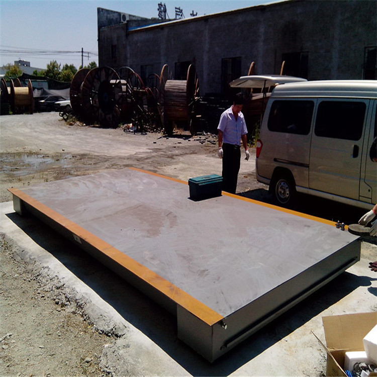 小型称煤电子磅2.5*6米20吨地中衡价格 货场计量30吨数字式地磅