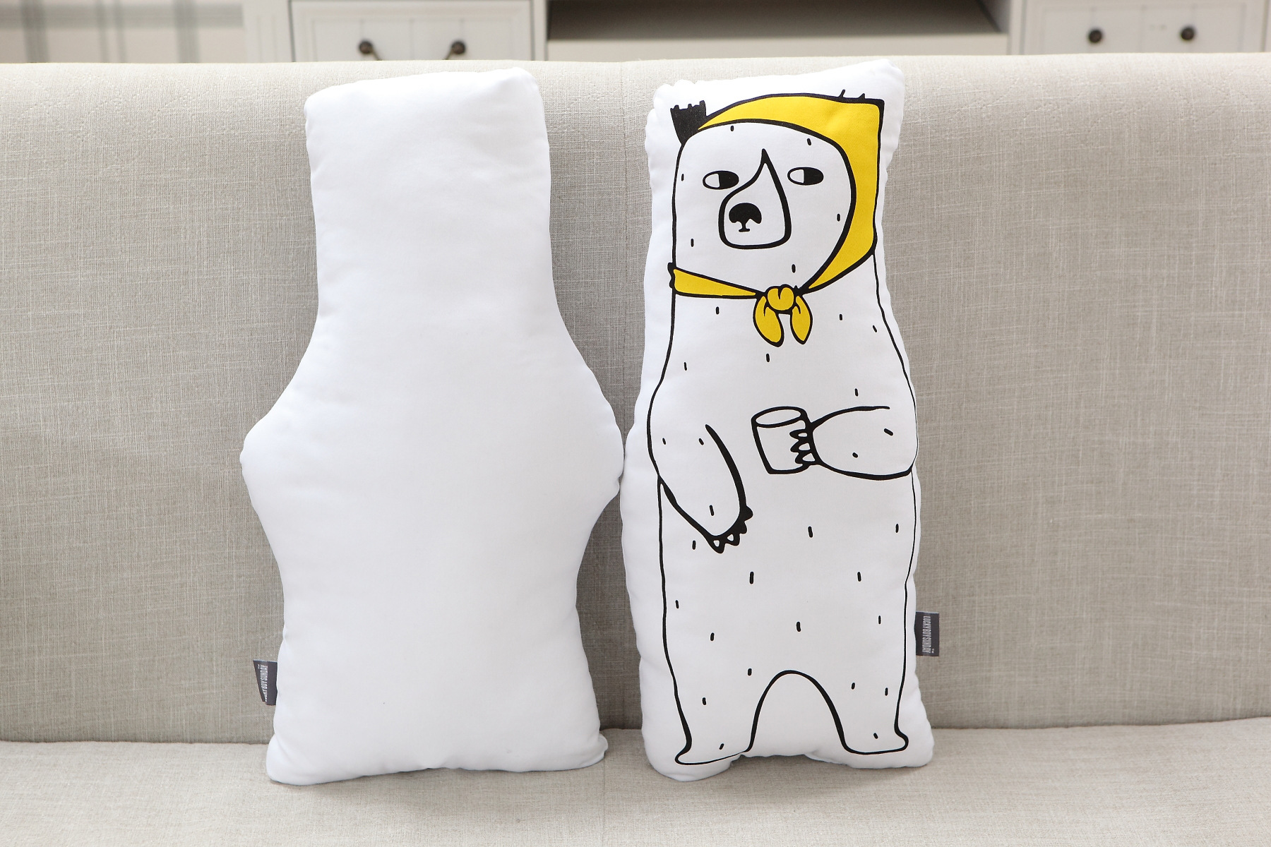 ins玩具创意家居新款全棉布艺熊公仔沙发抱枕儿童爱心熊玩偶