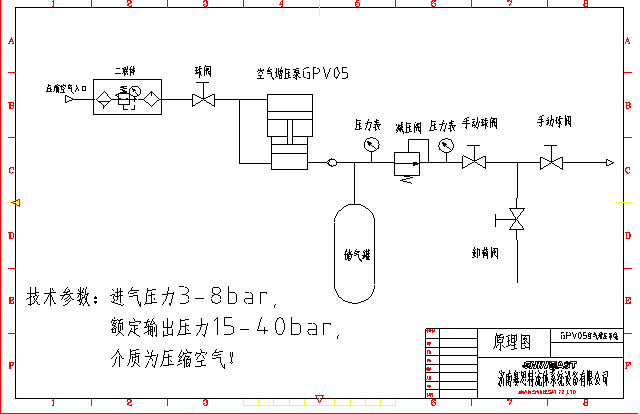 氧气增压稳压系统设备 氧气增压机