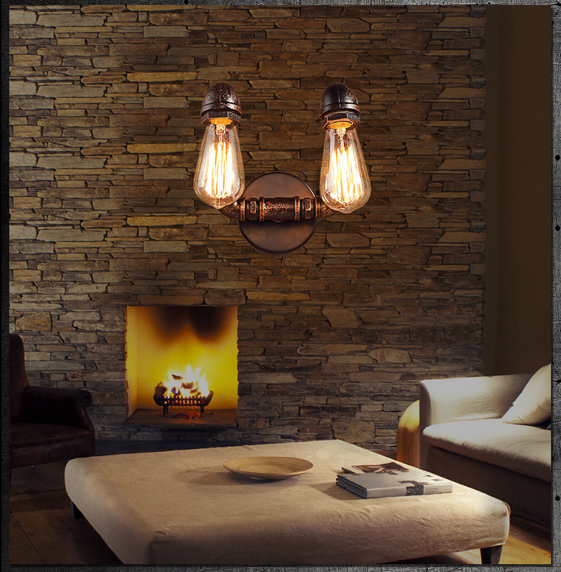 厂家直销复古壁灯 工业酒吧壁灯 创意个性