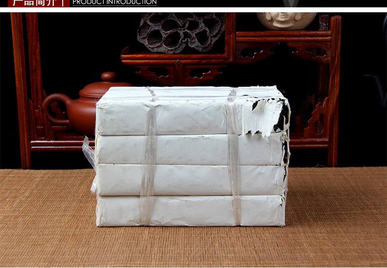 云南茶叶 普洱茶熟茶 90年代白纸7581砖茶 纯干仓老茶砖批发