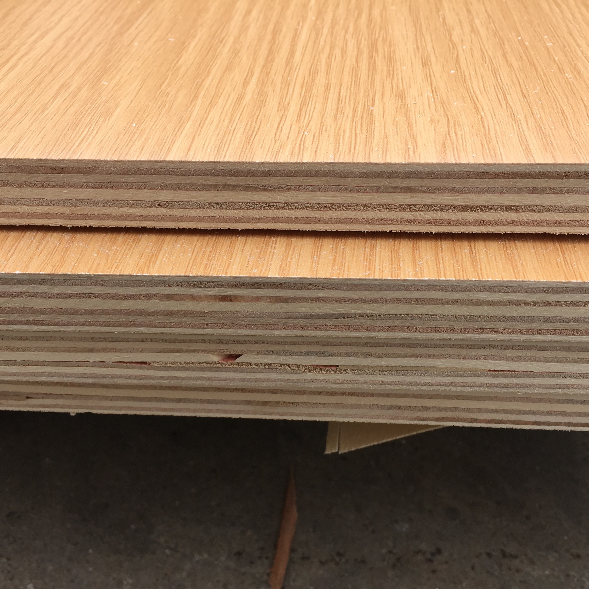 工厂直营贴面板 多层板 免漆板 室内装饰类 家具类板材