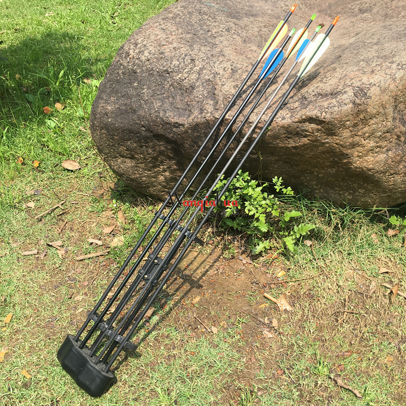 弓箭快拆一体箭盒 箭囊 箭壶 箭盒 卡扣式方便拆卸盒 5只装