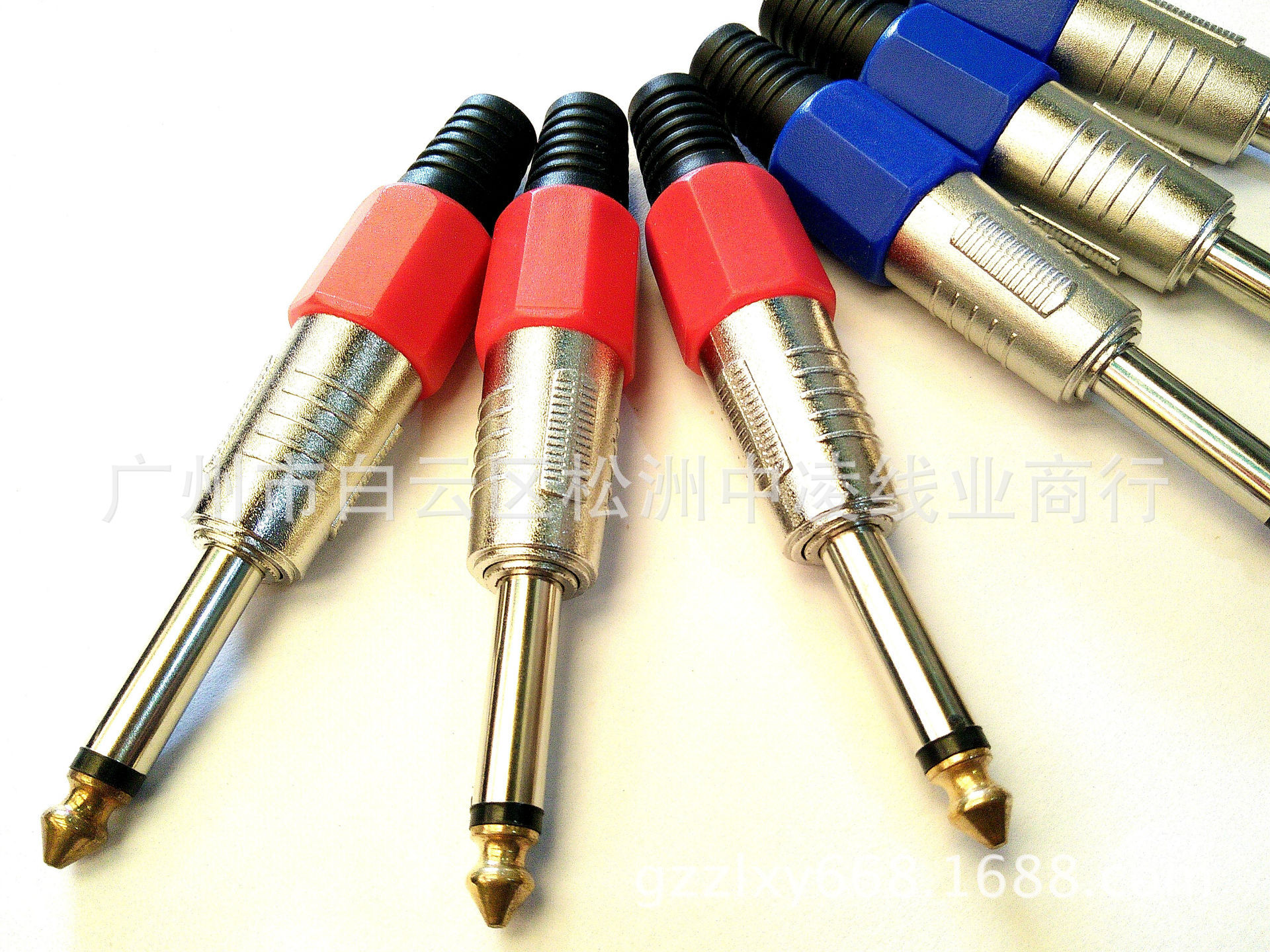 5大二芯单声道 6.35插头麦克风话筒功放调音台插头