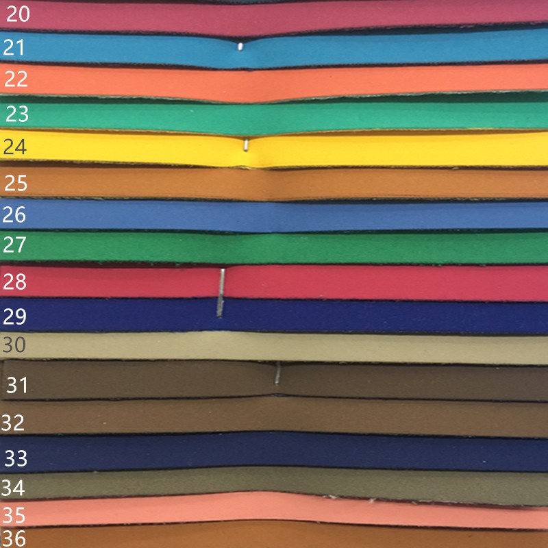 牛巴人造革光滑pu磨砂皮革亚光雾面平纹磨砂箱包文具包