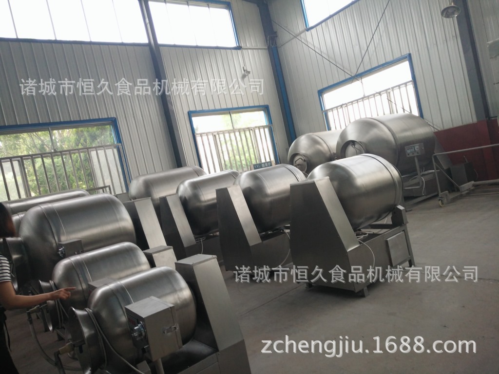 恒久厂家长期定304不锈钢真空滚揉机/入味腌制机