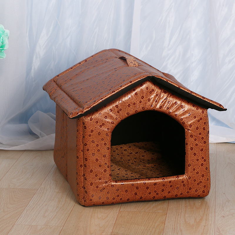 房子狗窝四季通用狗窝方型宠物狗窝吉娃娃泰迪小型犬狗窝厂家批发