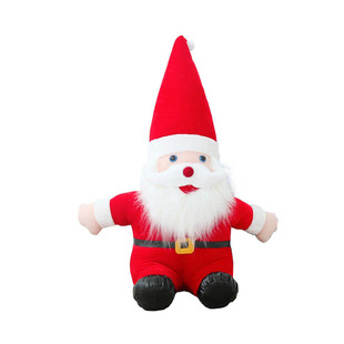 圣诞老人公仔毛绒玩具抱枕酒店商场布置装饰娃娃圣诞节送女友礼物