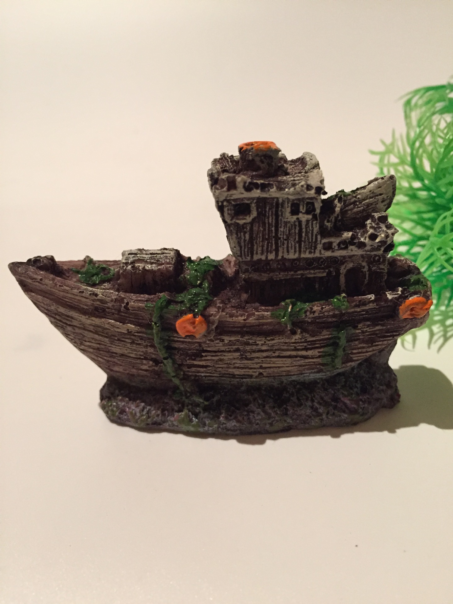 水族箱鱼缸造景厂家直销/迷你海盗船创意装饰品摆件/树脂工艺品