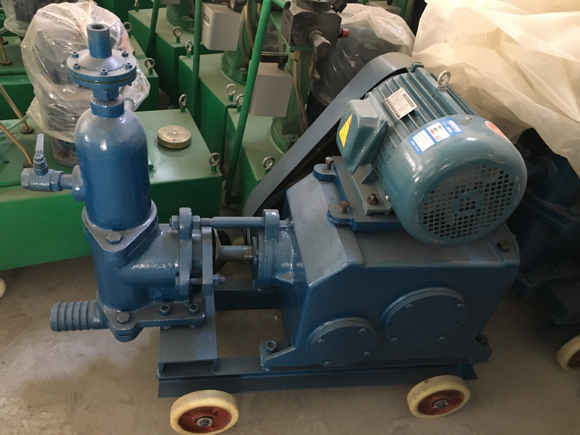 预应力灰浆泵 压浆机 灰浆泵hb-3 双头灰浆泵