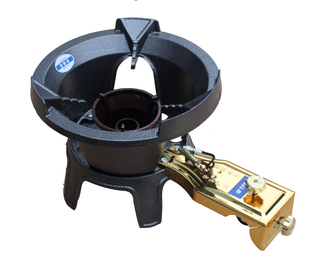 厂家直销四箭炮电子8号 液化气节能猛火炉 家用商用4眼台式灶