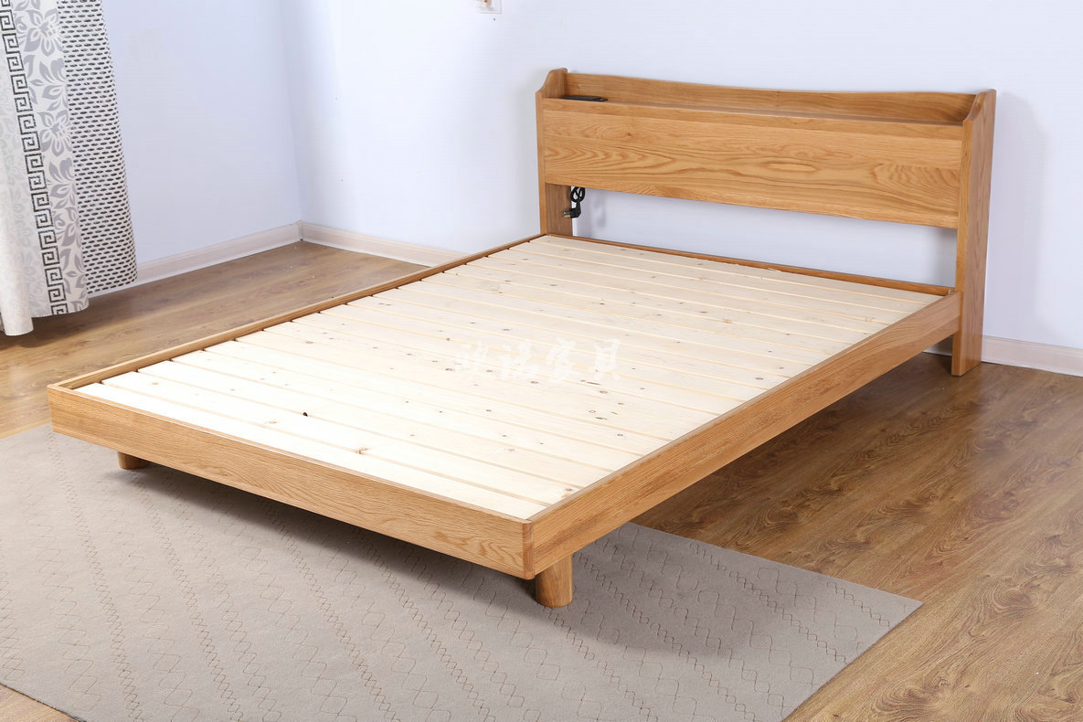 专业提供 简易实木床 普通实木床 潍坊实木床