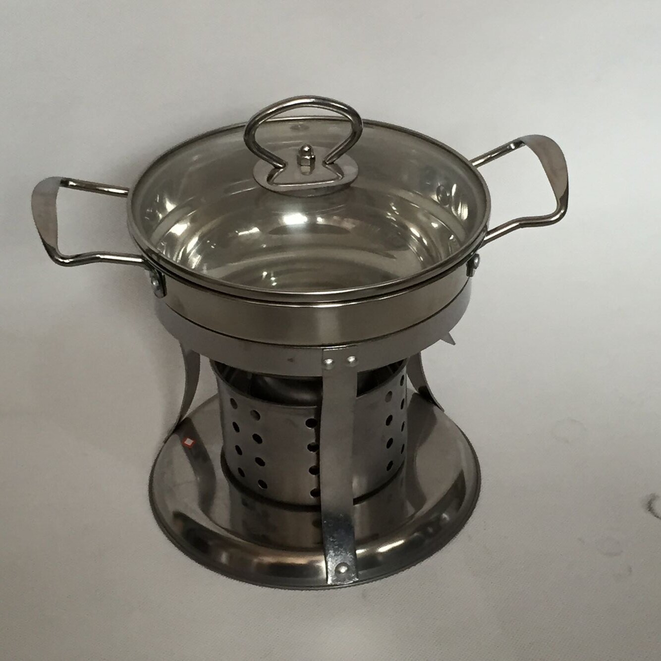 酒店用自助餐迷你酒精火锅炉 明珠液体酒精炉