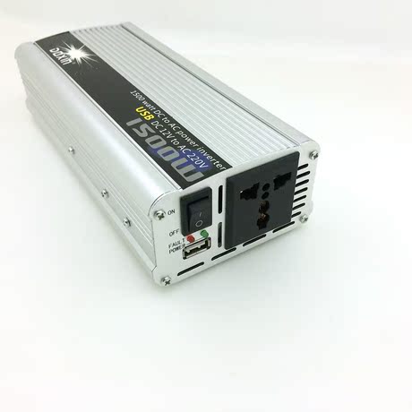正品东星(doxin)1500w车家两用逆变器12v/24v转220v电源转换器