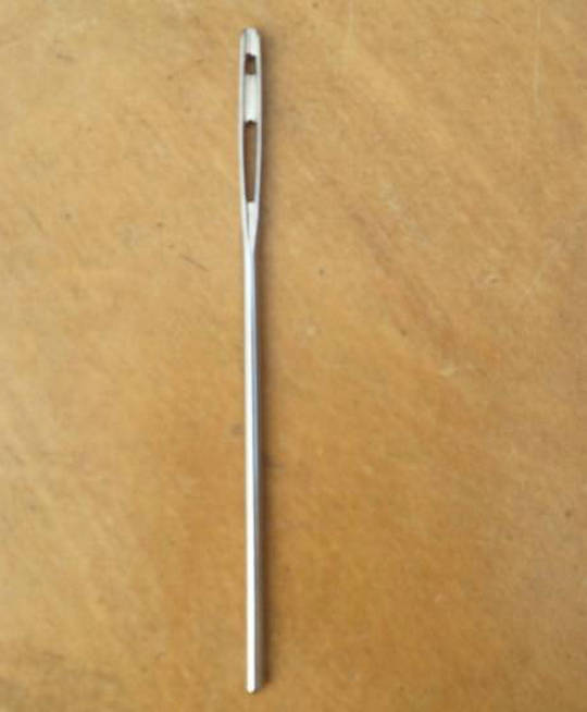 双孔绣花针 圆头绣花针 厂家直销 山东双孔圆头新品种针