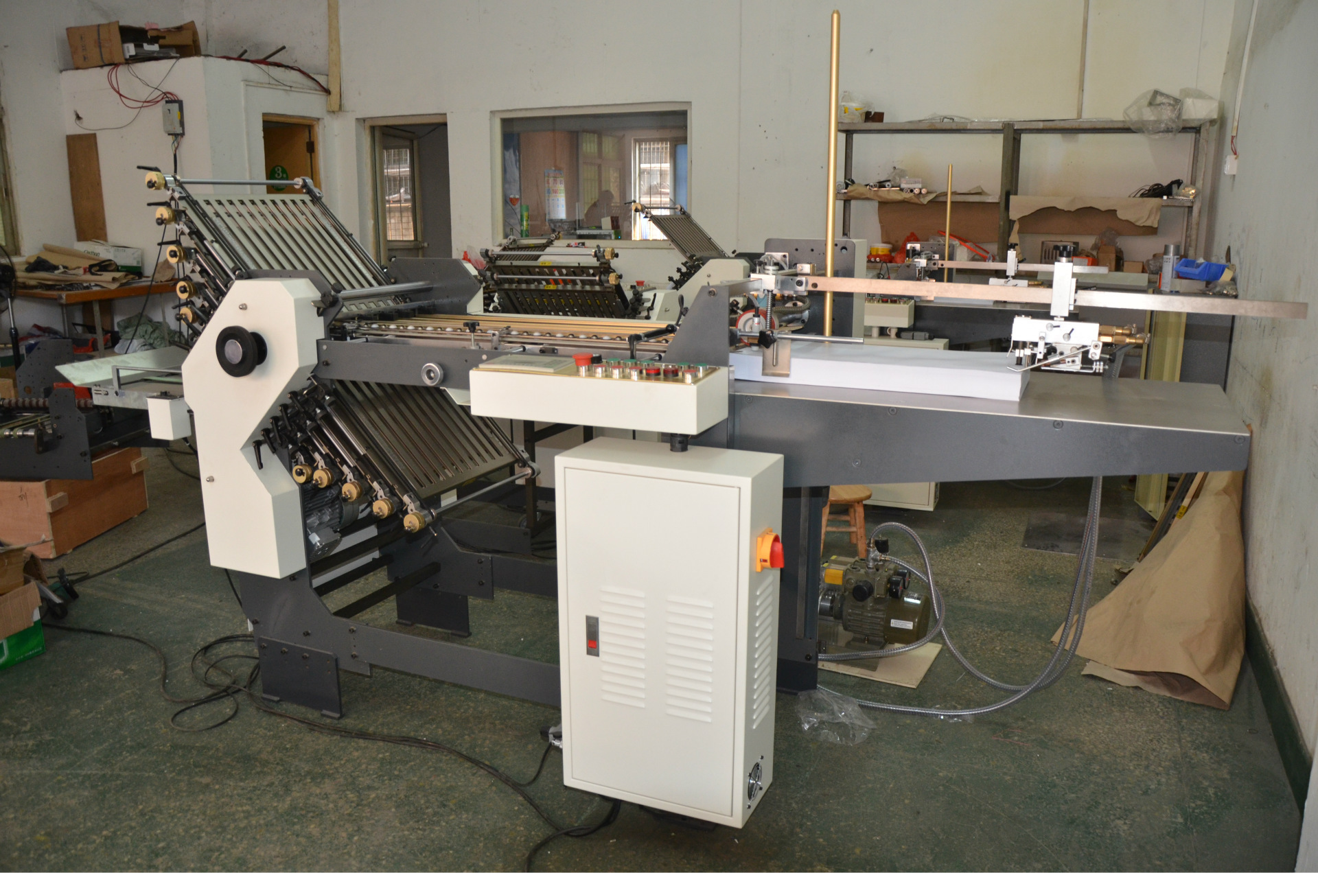 说明书折页机 折页机 全自动 异形 折纸机小型折页机,10梭折页机