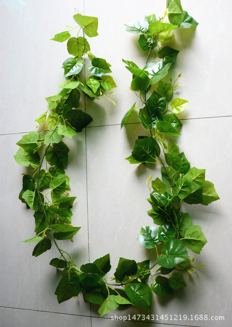 高仿真塑料葡萄藤条手感胶藤条吊顶装饰墙壁装饰藤条假藤条