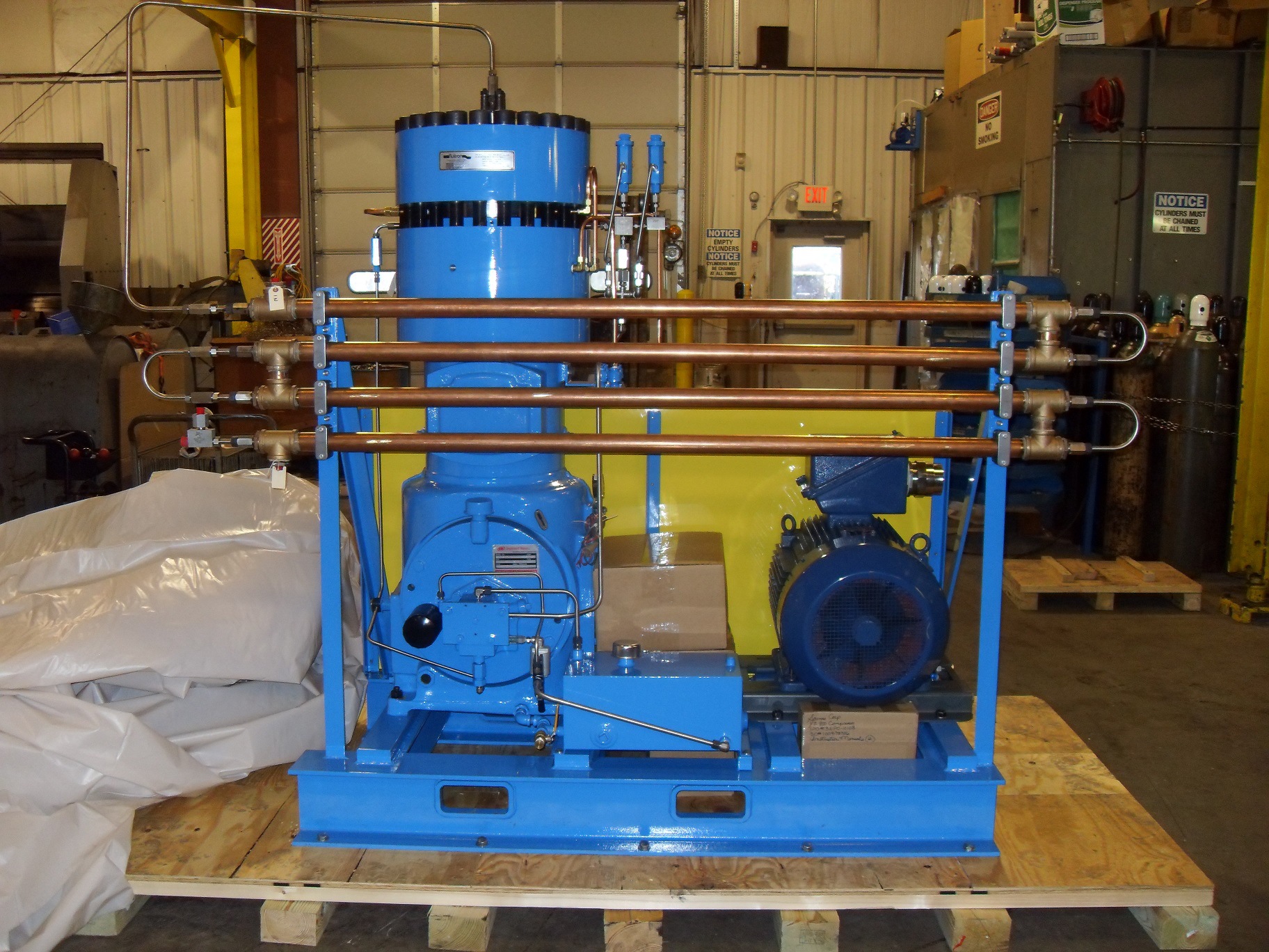 高压氢气压缩机100mp