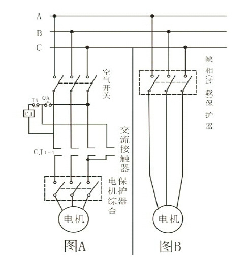 dz15q 电机智能保护器 缺相断路器 三相可调 电机保护器