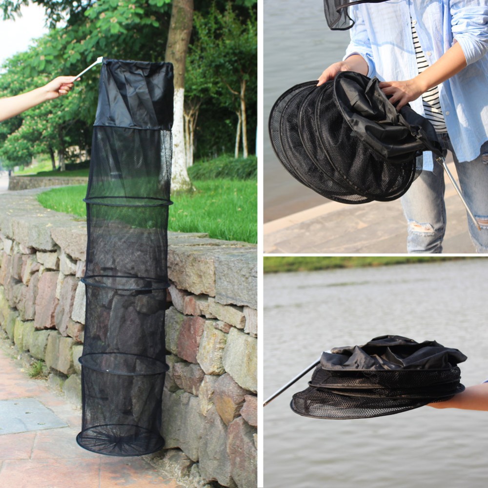 鱼护 五层鱼护 1.5米 防刮鱼护 钢丝