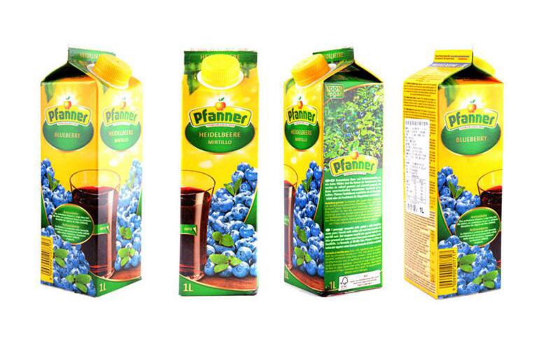 1l果汁饮料包装盒白卡盒 1000ml桑