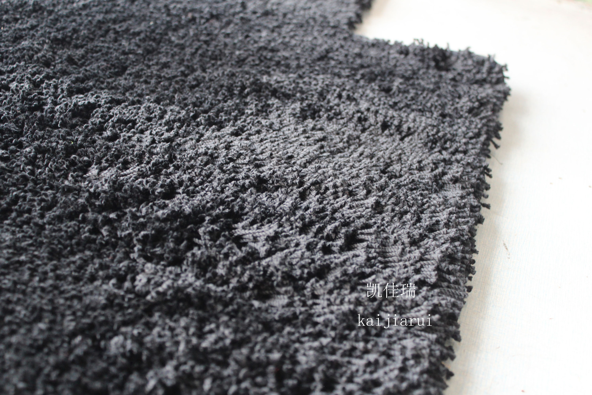 出口加密簇绒无纺布防滑簇绒客厅卧室大地毯地垫现货可定制