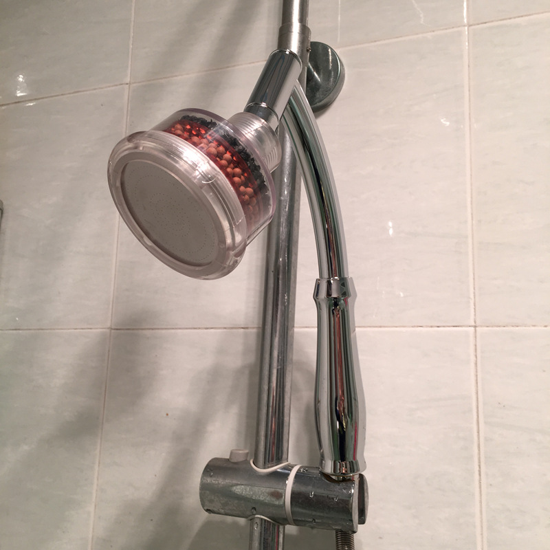 【新款】4寸增压节水顶喷 负离子水疗手喷 两用花洒yd-3010