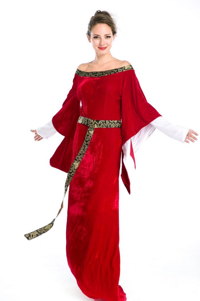 cosplay复古宫廷贵族服装英国女王装万圣节服装 舞台装演出服女装