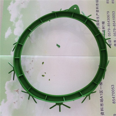 仿真植物18cm40目塑料圣诞圈圣诞节装饰配件圣诞花环工艺品配件