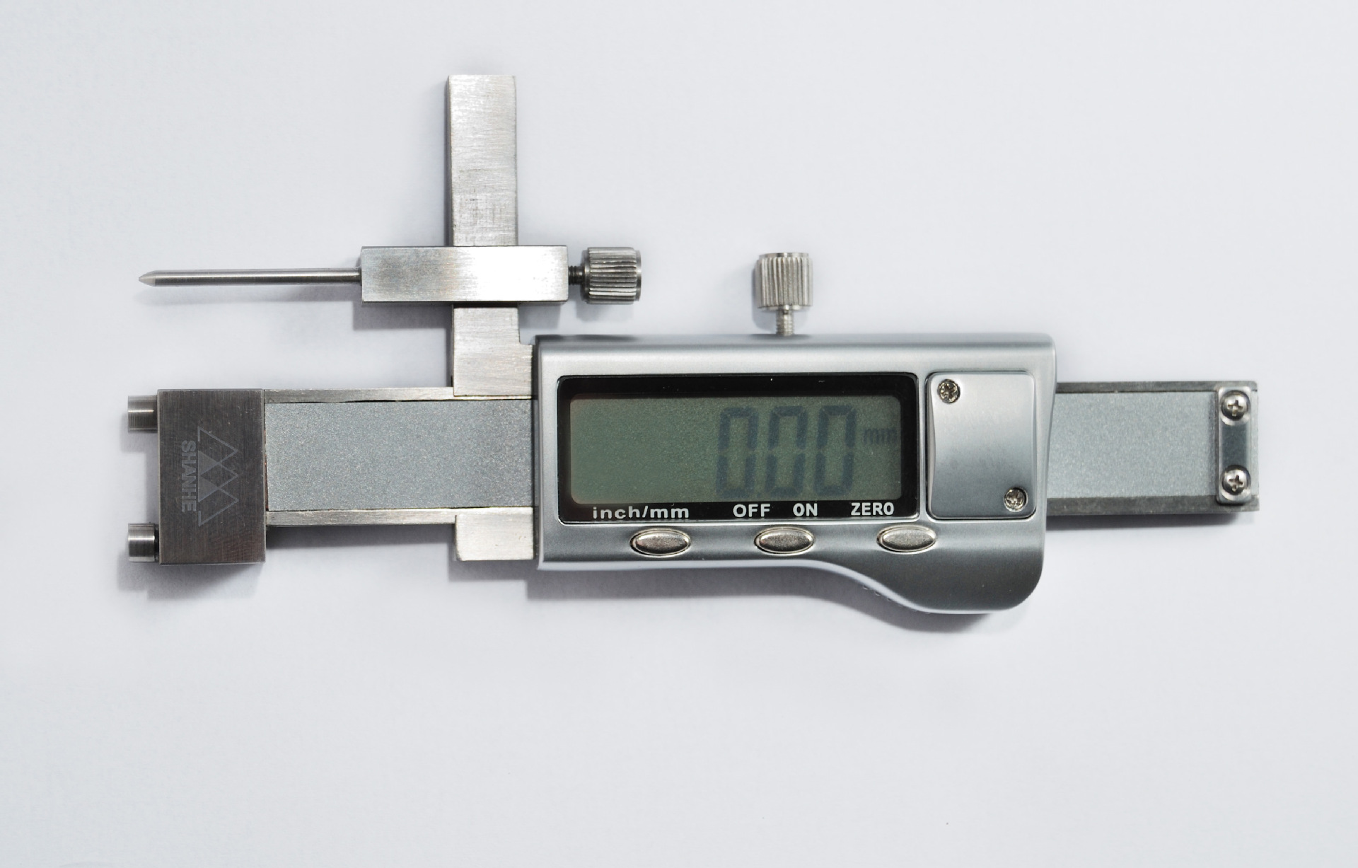 山合非标定制 三点圆柱头数显面差尺 断差尺/规 高低尺