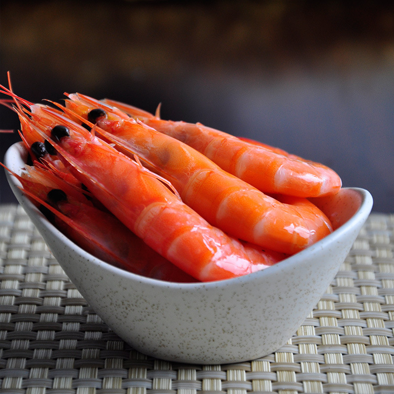 冷冻熟虾干冰红虾带头熟虾自助餐火锅酒店专用食材量大从优