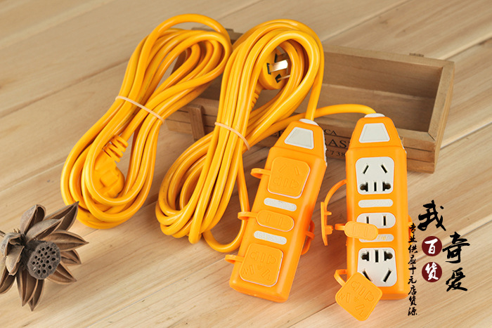 001 防水防摔工程拖线板 跑江湖地摊带