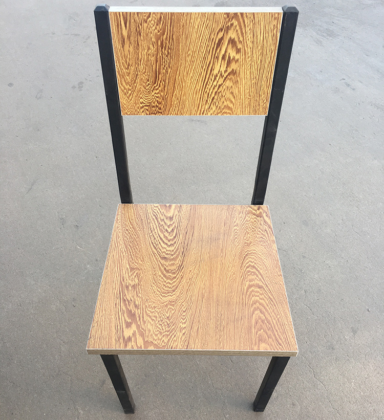 厂家直销快餐桌椅 30方钢管餐椅 快餐厅椅子 椅子批发 量大优惠