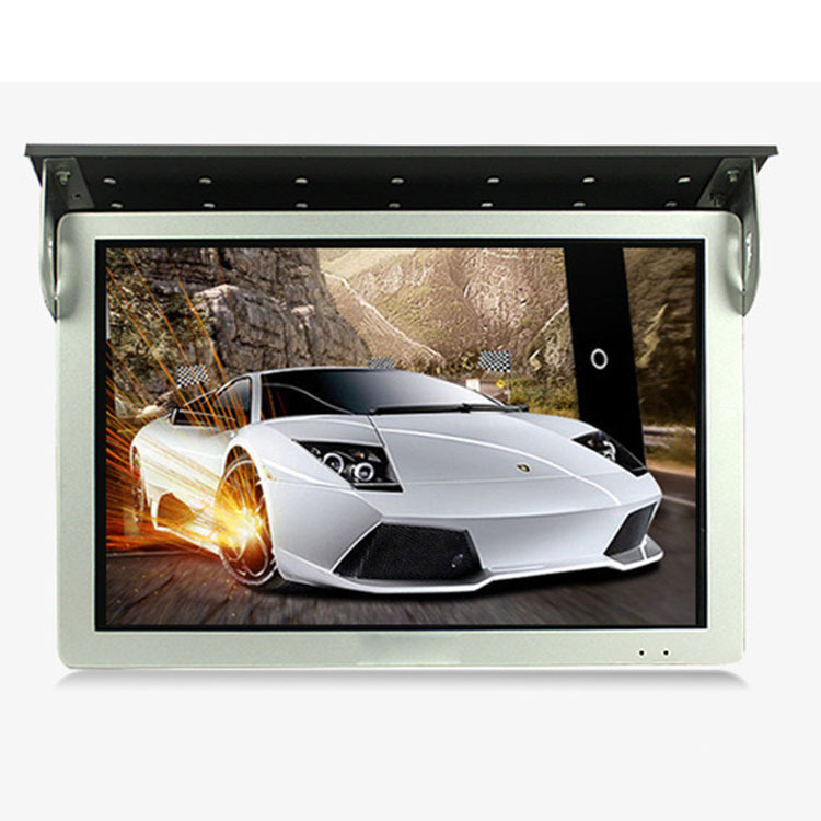 胜视天创17寸高清液晶车载广告机车载广告背挂式液晶广告机厂家