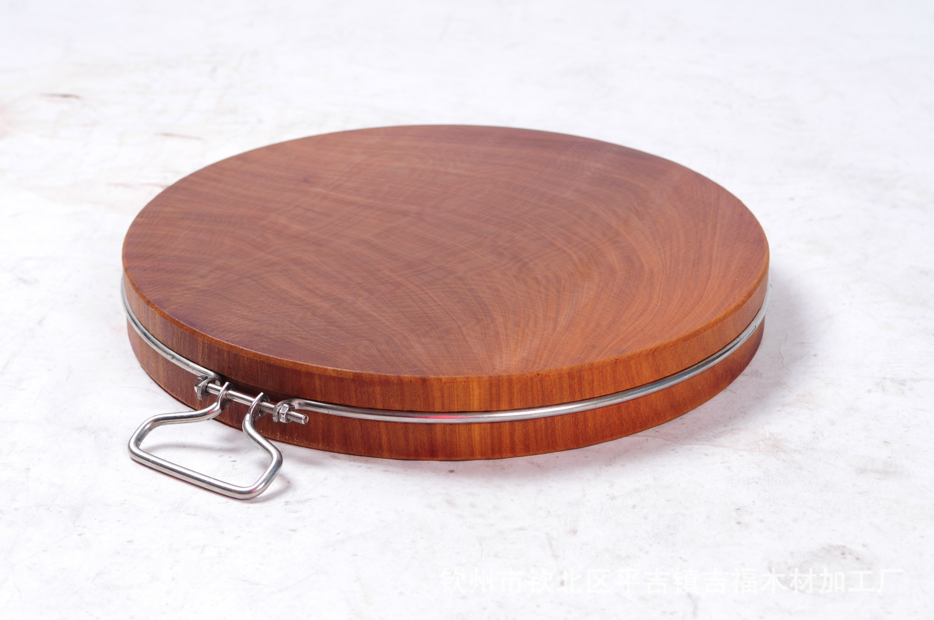 福圆越南铁木砧板实木菜板案板菜墩圆形菜板一件代发礼品定制