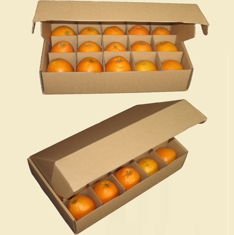 厂家格子水果纸盒蜜桔包装盒苹果纸盒桔子纸箱涌泉蜜桔